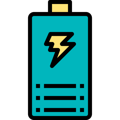 Battery Phatplus Lineal Color icon