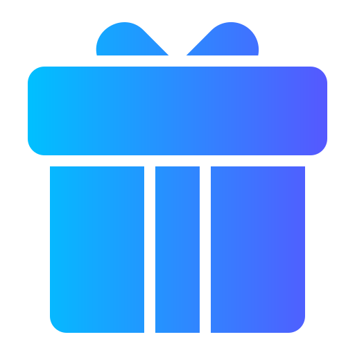 caja de regalo icono gratis