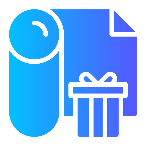 envoltura de regalo icono gratis