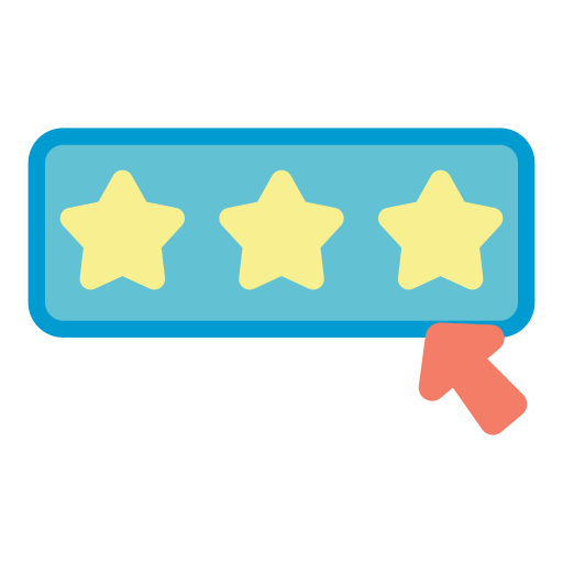 estrellas de calificación icono gratis