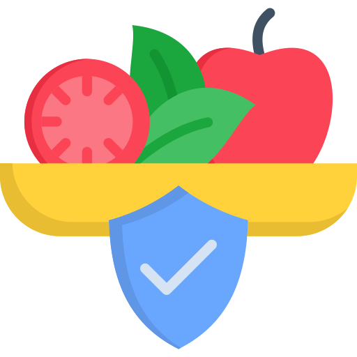 seguridad alimentaria icono gratis