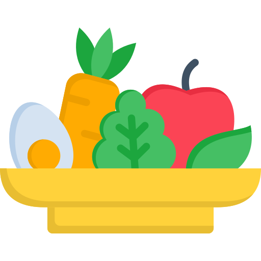 alimentación saludable icono gratis
