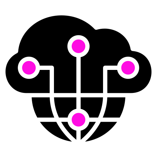 computación en la nube icono gratis