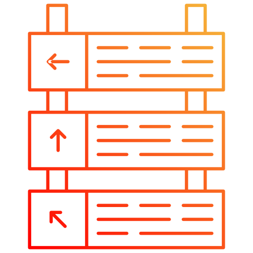 señalización icono gratis