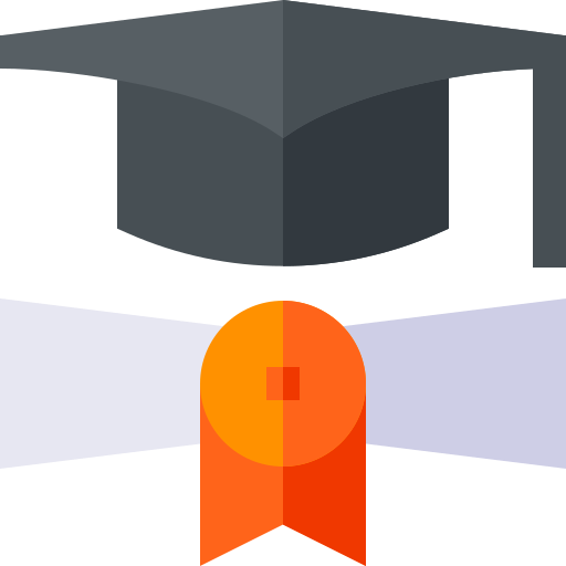 graduación icono gratis