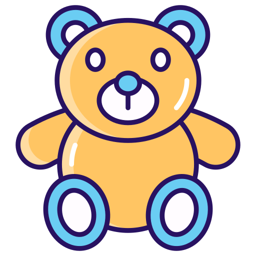 oso de peluche icono gratis