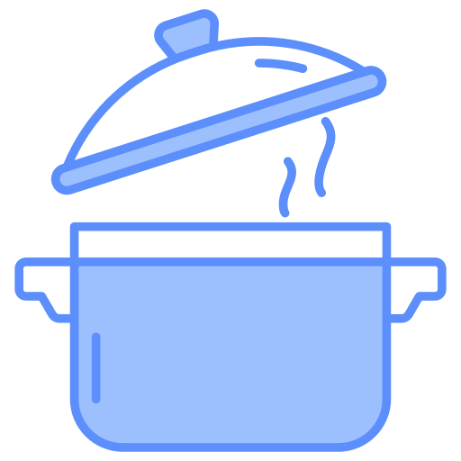 batería de cocina icono gratis