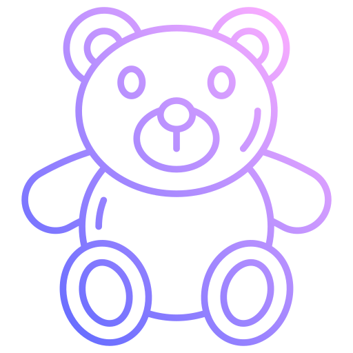 oso de peluche icono gratis