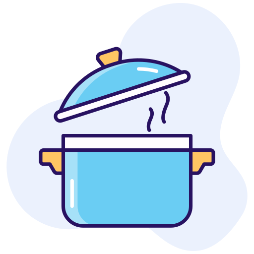 batería de cocina icono gratis