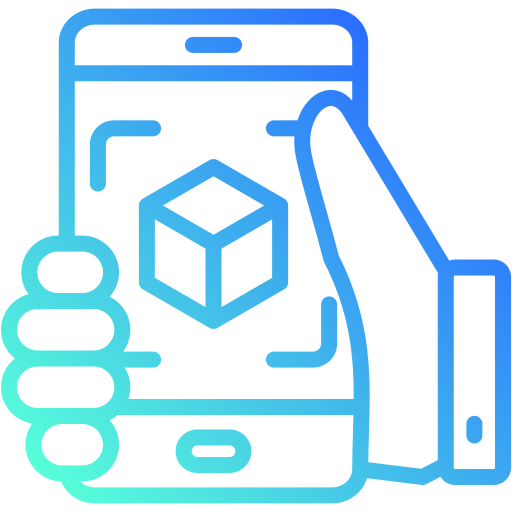 aplicaciones de realidad aumentada icono gratis
