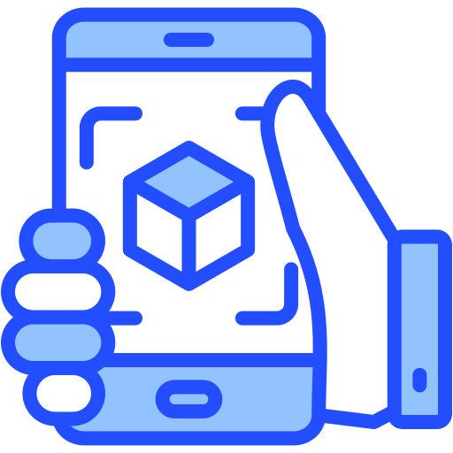 aplicaciones de realidad aumentada icono gratis