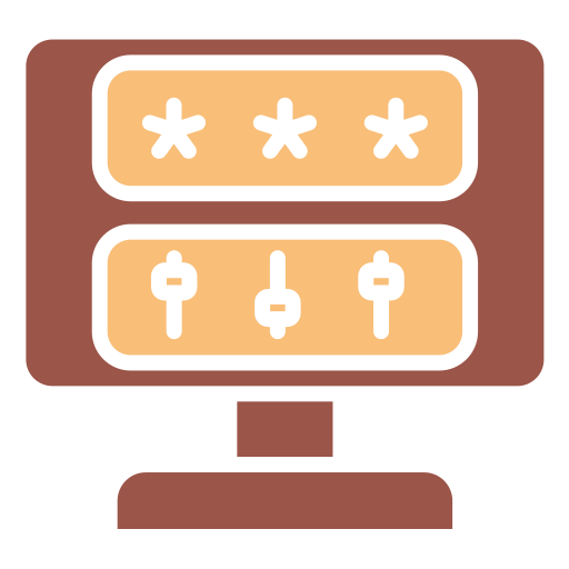 gestión de contraseñas icono gratis