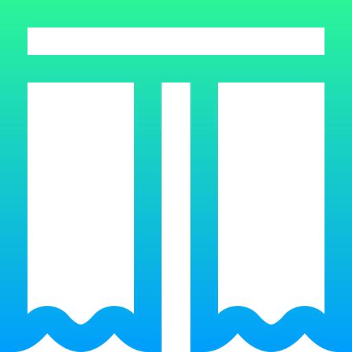 rideau Icône gratuit