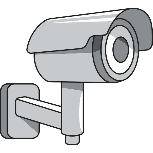 vidéosurveillance Icône gratuit