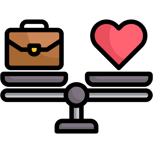 Баланс между работой и личной жизнью бесплатно иконка Баланс между работой и личной жизнью бесплатно иконка