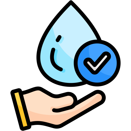 agua limpia icono gratis