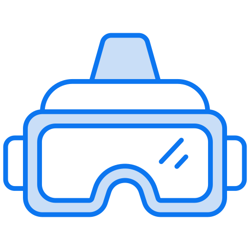 gafas de realidad virtual icono gratis