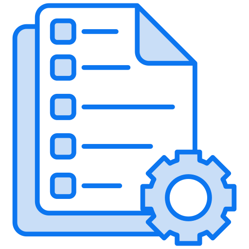 proceso de datos icono gratis