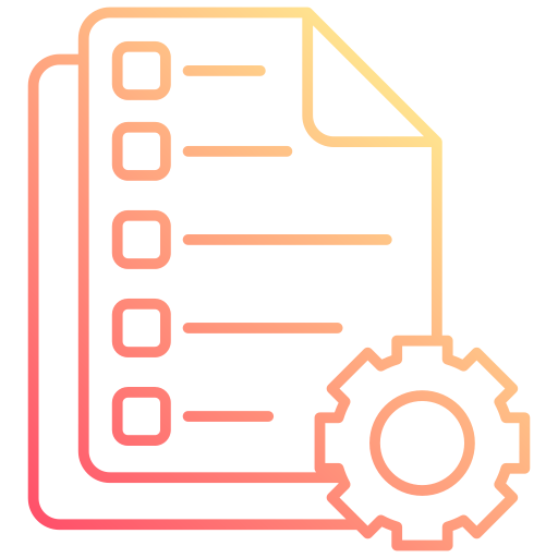 proceso de datos icono gratis