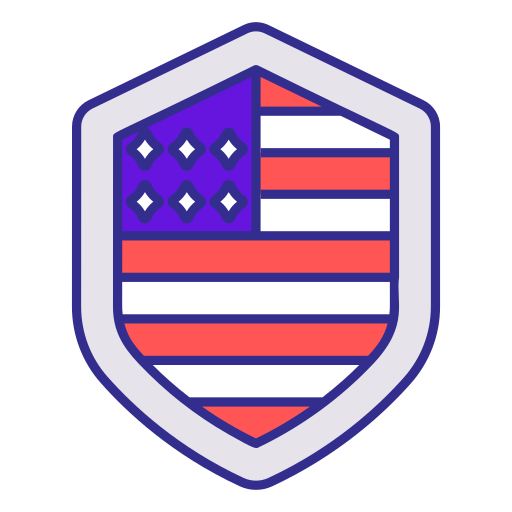 escudo de estados unidos icono gratis