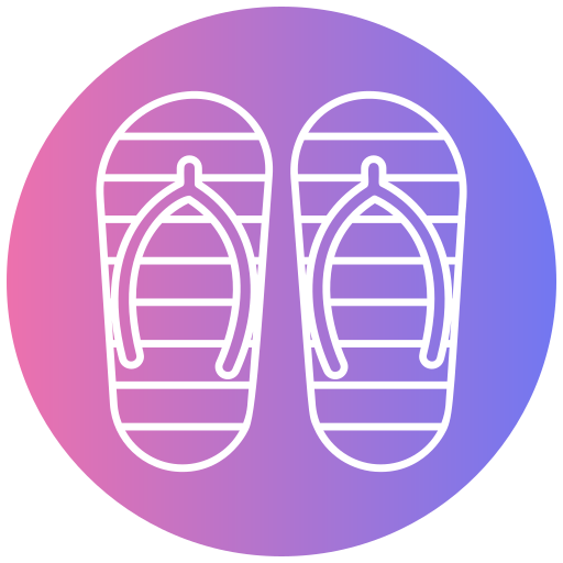 chanclas icono gratis