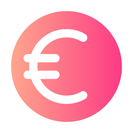 euro icono gratis