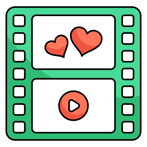 película de boda icono gratis