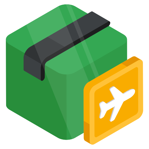 carga aérea icono gratis