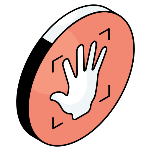 Hand scan free icon Hand scan free icon
