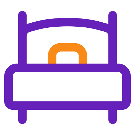 cama individual icono gratis