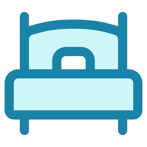 cama individual icono gratis