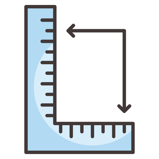 medición icono gratis