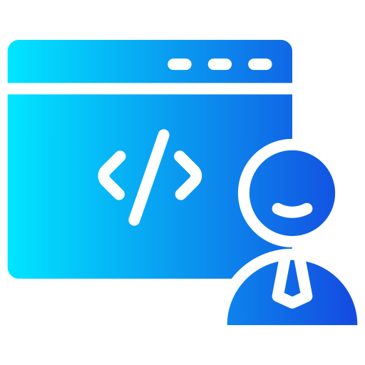 desarrollador web icono gratis