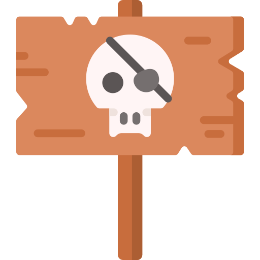 signo de calavera icono gratis