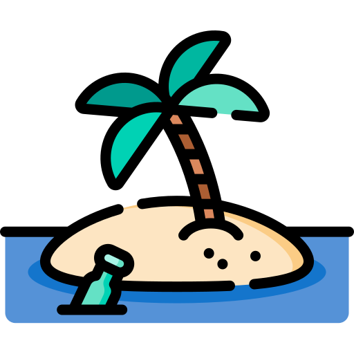 Isla icono gratis