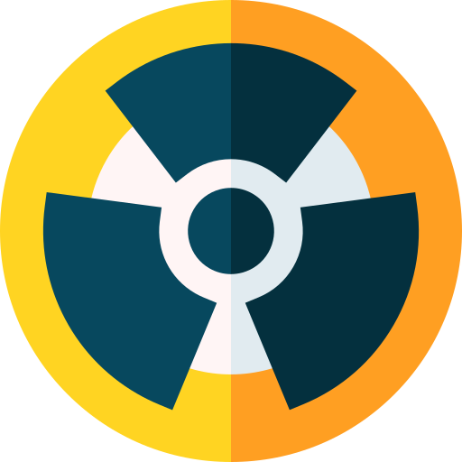 radioactif Icône gratuit radioactif Icône gratuit