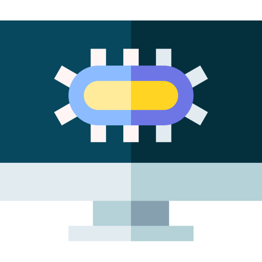 Cell Basic Straight Flat Icon