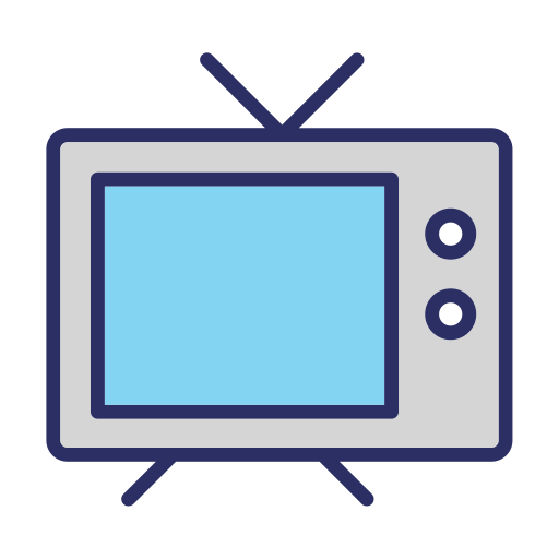 monitor de televisión icono gratis