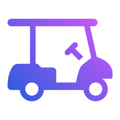 carrito de golf icono gratis