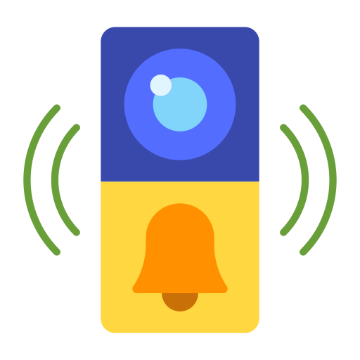 timbre con video icono gratis timbre con video icono gratis
