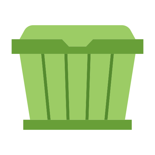 contenedor de basura icono gratis