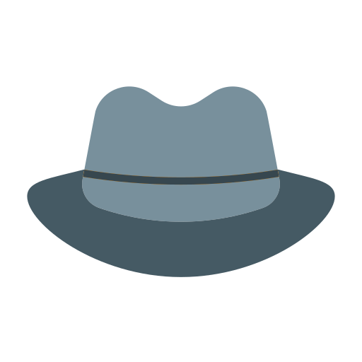 sombrero fedora icono gratis