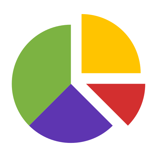 gráfico circular icono gratis