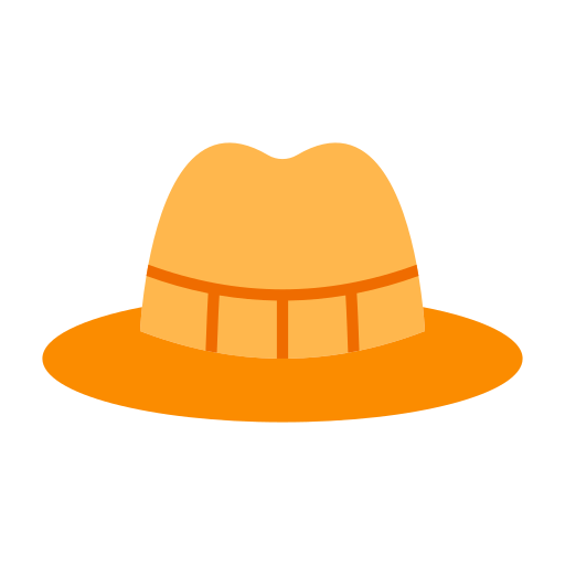 sombrero fedora icono gratis