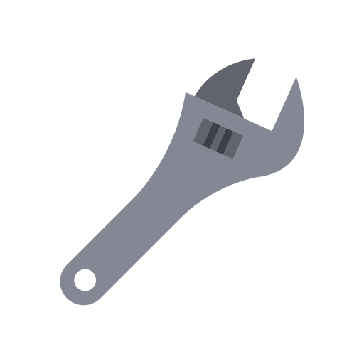 llave ajustable icono gratis