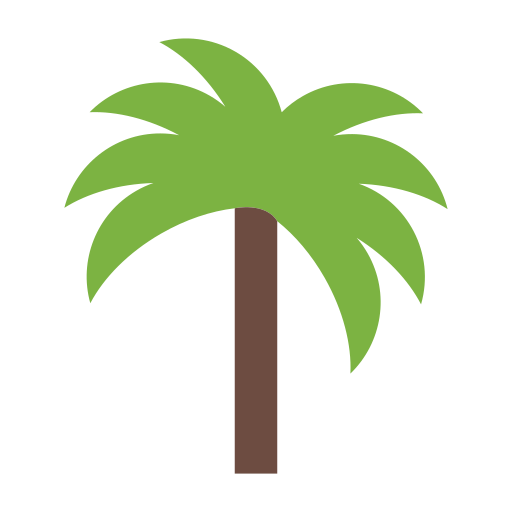 palmera icono gratis