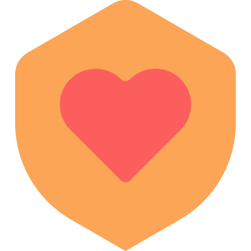 protección del amor icono gratis