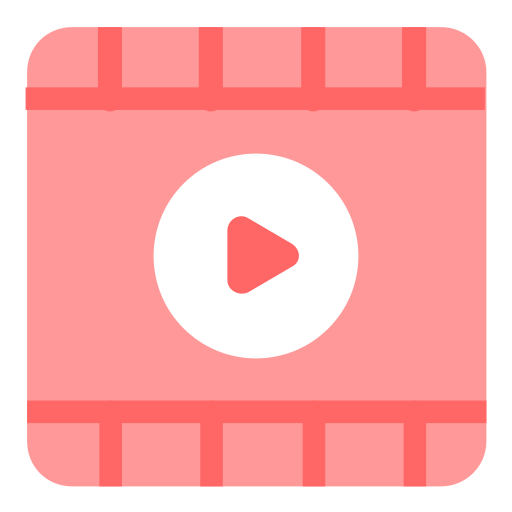 reproductor de video icono gratis