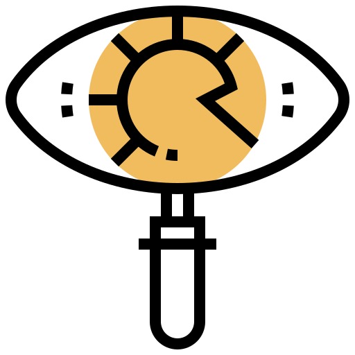 Visión icono gratis