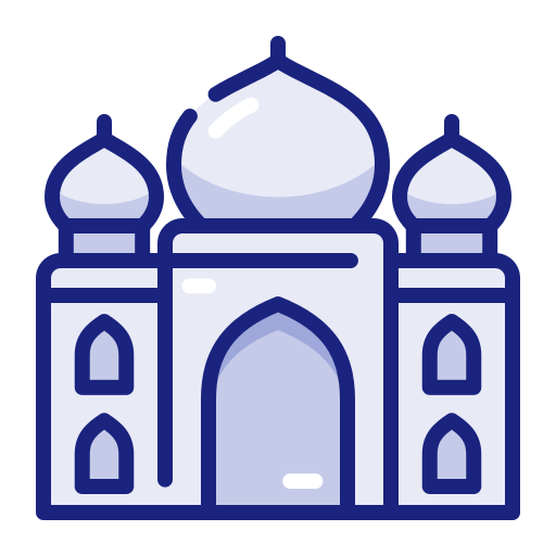 taj mahal icono gratis